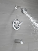 Delta Chrome 1-Handle Bathtub and Shower Faucet with Valve