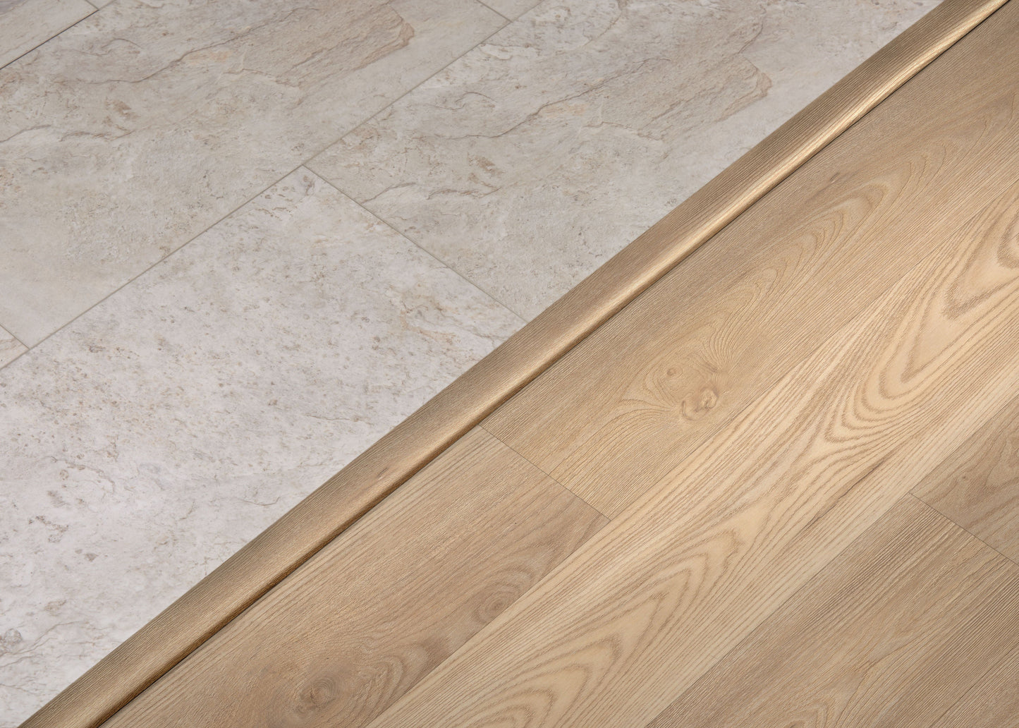 Shaw Toffee Elm 1.71-in x 94.49-in Vinyl Floor T-Moulding