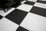G-Floor RaceDay Levant Slate Grey Polyvinyl 24 in. x 24 in. Peel and Stick Tile (40 sq. ft. / case)