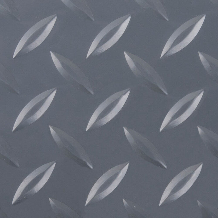 G-Floor RaceDay Diamond Tread Slate Grey 24 in. x 24 in. Peel-and-Stick Polyvinyl Tile, 40 sq. ft. per Case