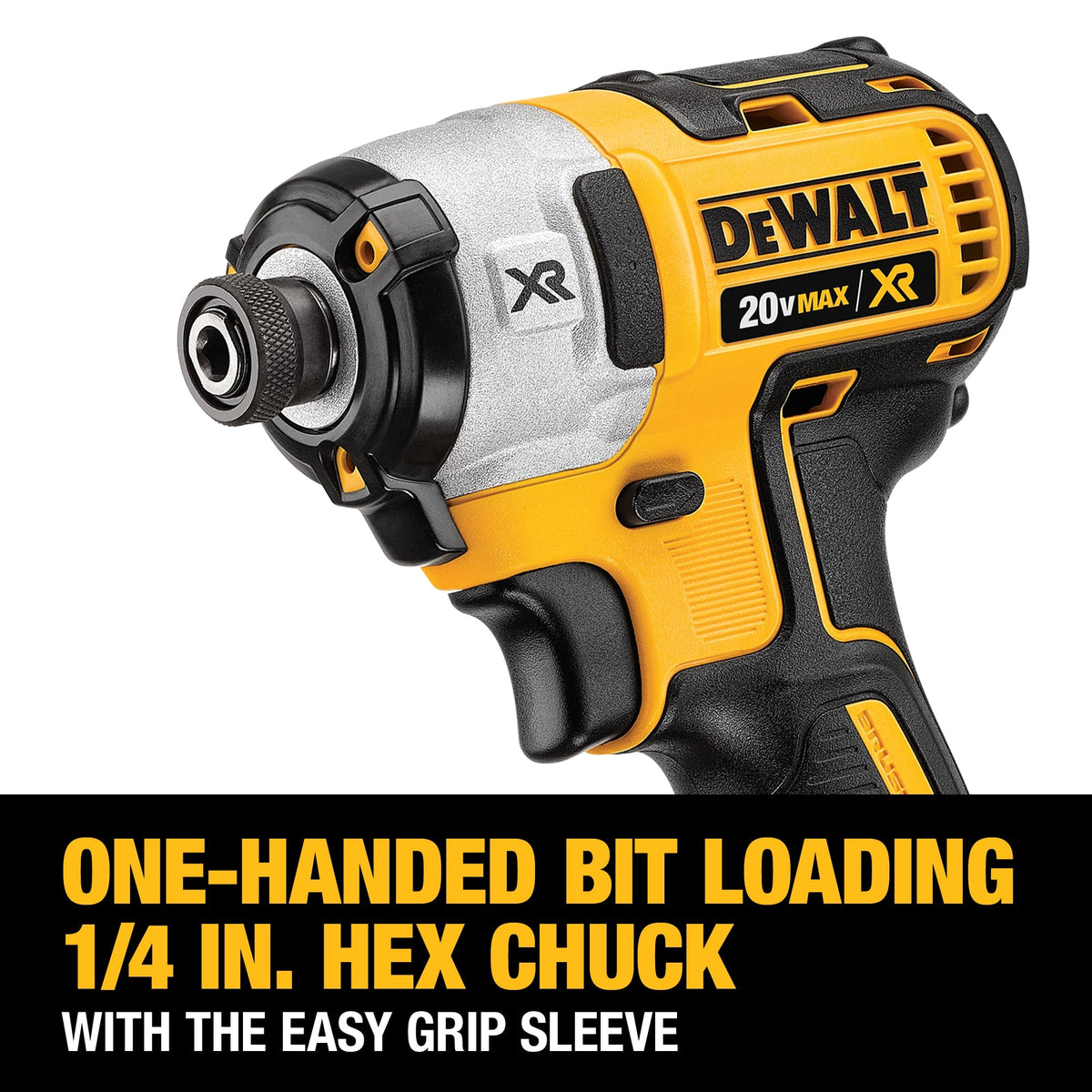 DEWALT XR 20-Volt MAX 1/4-in 3-Speed Brushless Cordless Impact Driver, Tool Only (DCF887B)