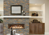 Satori Oxide Ledgestone 6-in x 12-in Natural Slate Stone-Look Wall Tile, 0.48-sq ft per Piece