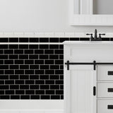 American Olean Bright Ice White Glazed Ceramic Bullnose Tile, 3-in x 6-in