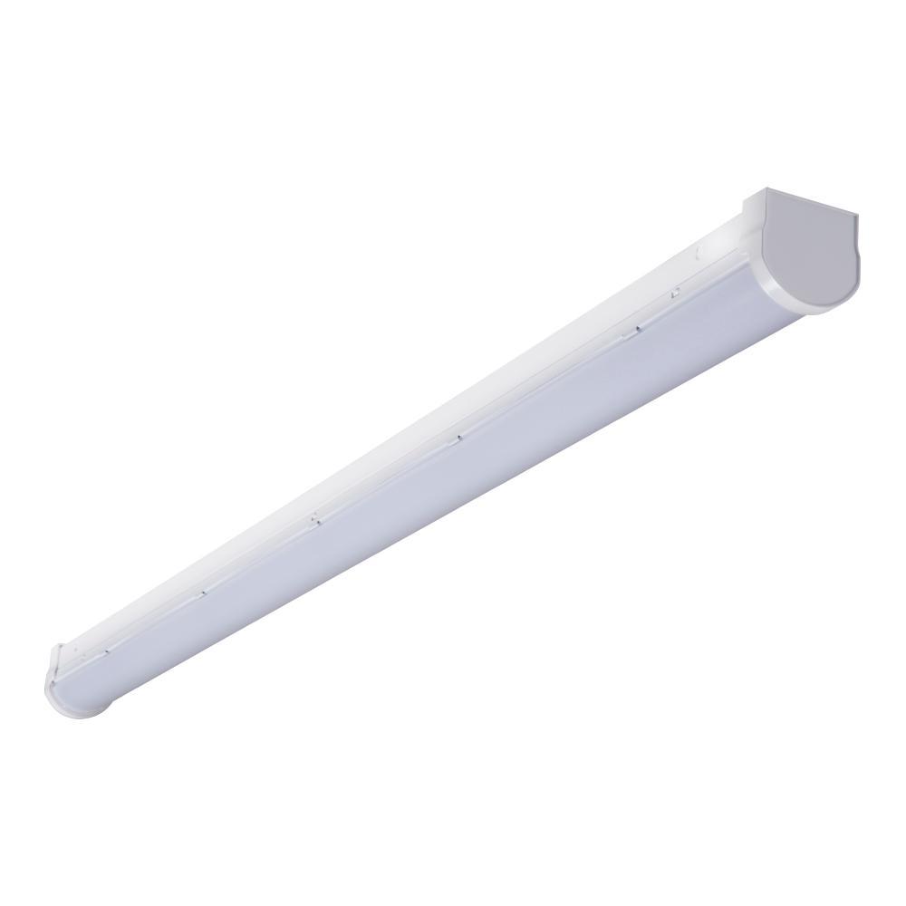 4 ft. Linear White Integrated LED Warehouse Strip Light with 4760 Lumens, 4000K, UNV Voltage - Super Arbor