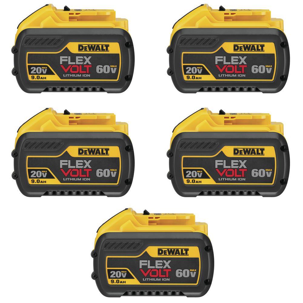 FLEXVOLT 20-Volt/60-Volt MAX Lithium-Ion 6.0Ah Battery Pack (10-Pack) - Super Arbor