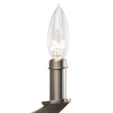 Progress Lighting Equinox 3-Light Burnished Silver Transitional Globe Medium Hanging Pendant Light
