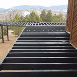 Fortress Building Products Black Steel Beam Cap