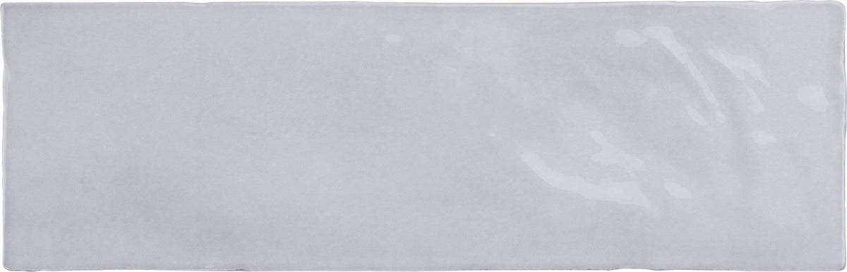 Apollo Tile (Sample) Duchess Grey Purple 2-1/2-in x 8-in Glossy Ceramic Subway Wall Tile