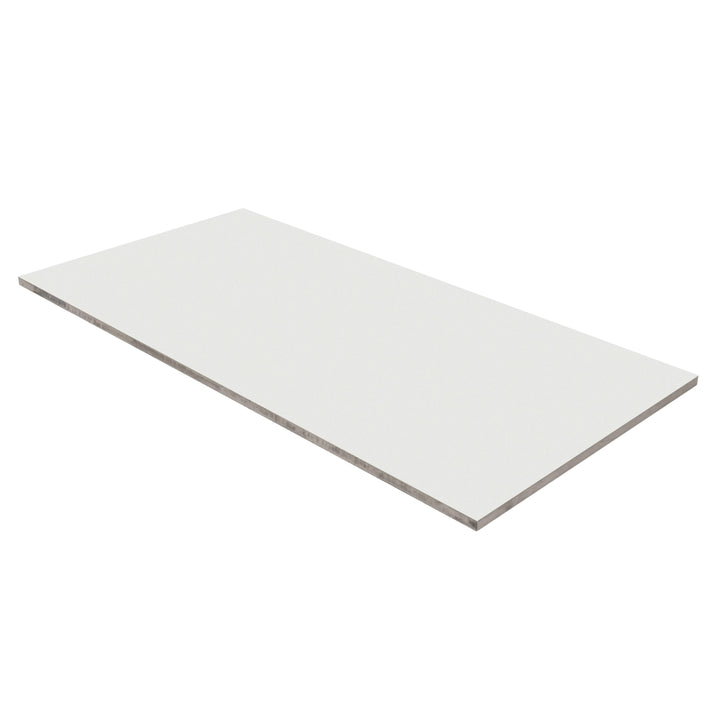 Satori Windsor White Matte Porcelain 12-in x 24-in Floor and Wall Tile, Rectified (15.44-sq ft/Carton)