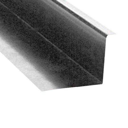 Art's Sheet Metal 2 in. x 1-1/2 in. x 1/2 in. Z-Bar Flashing, Galvanized