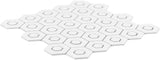 Satori Hudson Brilliant White 12-in x 12-in Matte Porcelain Honeycomb Wall Tile (0.94-sq ft/ Piece)