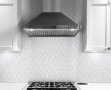 Satori Hudson Brilliant White 12-in x 12-in Matte Porcelain Honeycomb Wall Tile (0.94-sq ft/ Piece)