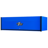 RX Professional 72 in. 0-Drawer Extreme Power Workstation Hutch in Blue with Black Handle - Super Arbor