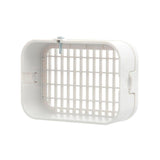 3 in. x 4 in. Plastic White Rodent Guard