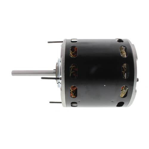 Packard 43587 blower motor - side view (Type: Permanent Split Capacitor; Voltage: 115V)