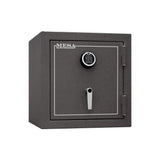 3.3 cu. ft. All Steel Burglary and Fire Safe with Electronic Lock, Hammered Grey - Super Arbor