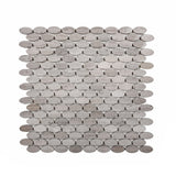 Apollo Tile (Sample) Gray 4-in x 4-in Polished Wood Honeycomb Wood Look Floor and Wall Tile