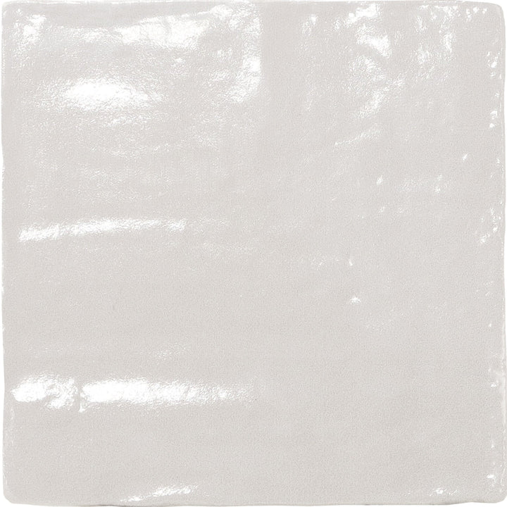 Apollo Tile (Sample) Duchess Grey 4-in x 4-in Glossy Ceramic Brick Look Wall Tile