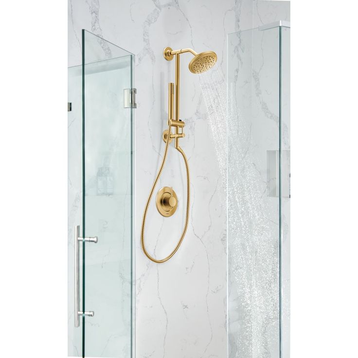 Moen Brushed Nickel Lever Shower Handle
