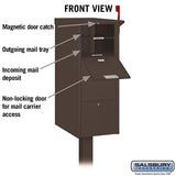 Mail Package Drop Box - Bronze, Secure and USPS Approved