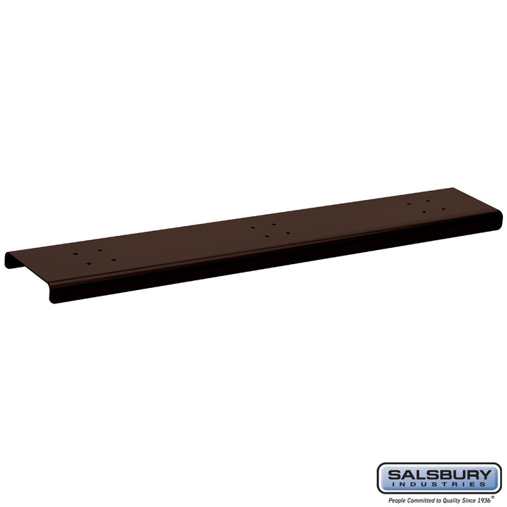 Bronze 3-Wide Mailbox Spreader for Roadside Mailboxes