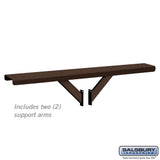 4-Wide Mailbox Spreader with Arms - Bronze