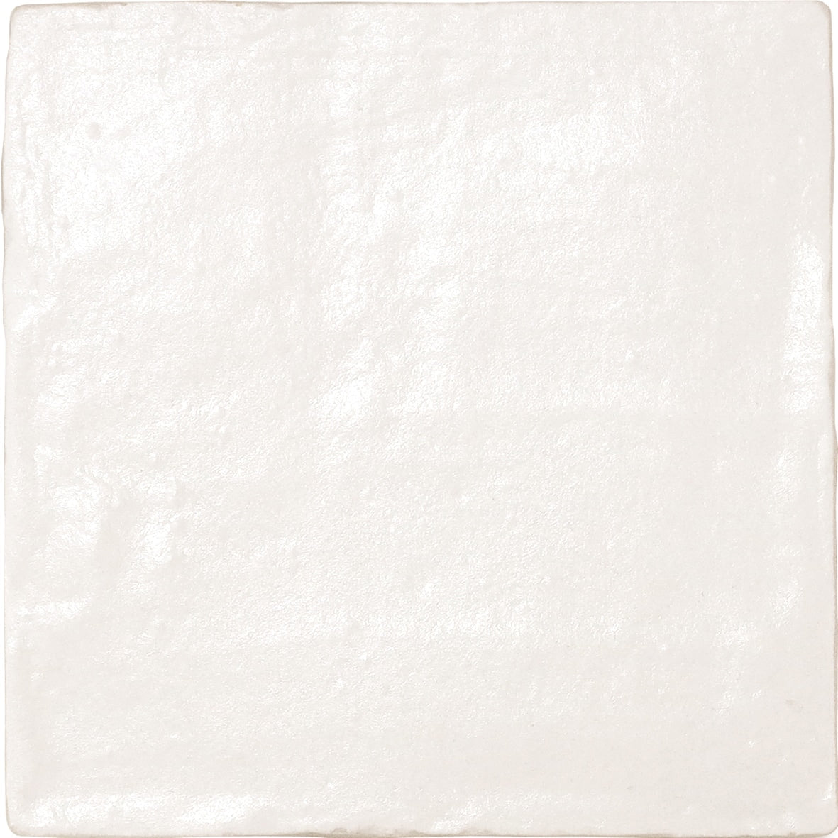 Apollo Tile (Sample) Duchess White 4-in x 4-in Glossy Ceramic Wall Tile