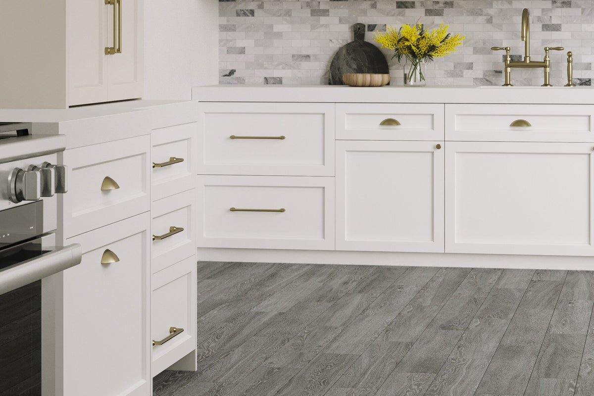 Satori Sedona Silver Oak 6-in x 36-in Matte Porcelain Wood Look Floor Tile