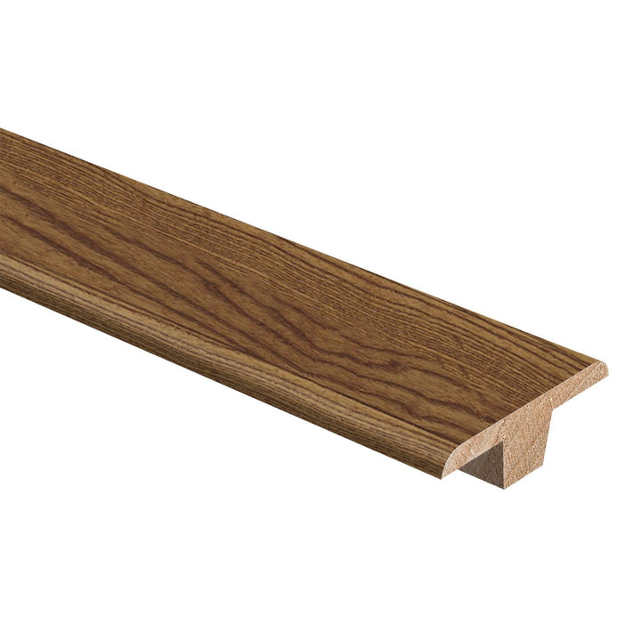 Zamma Rustic Gunstock Oak 0.375-in T x 1.75-in W x 94-in L Wood Floor T-moulding