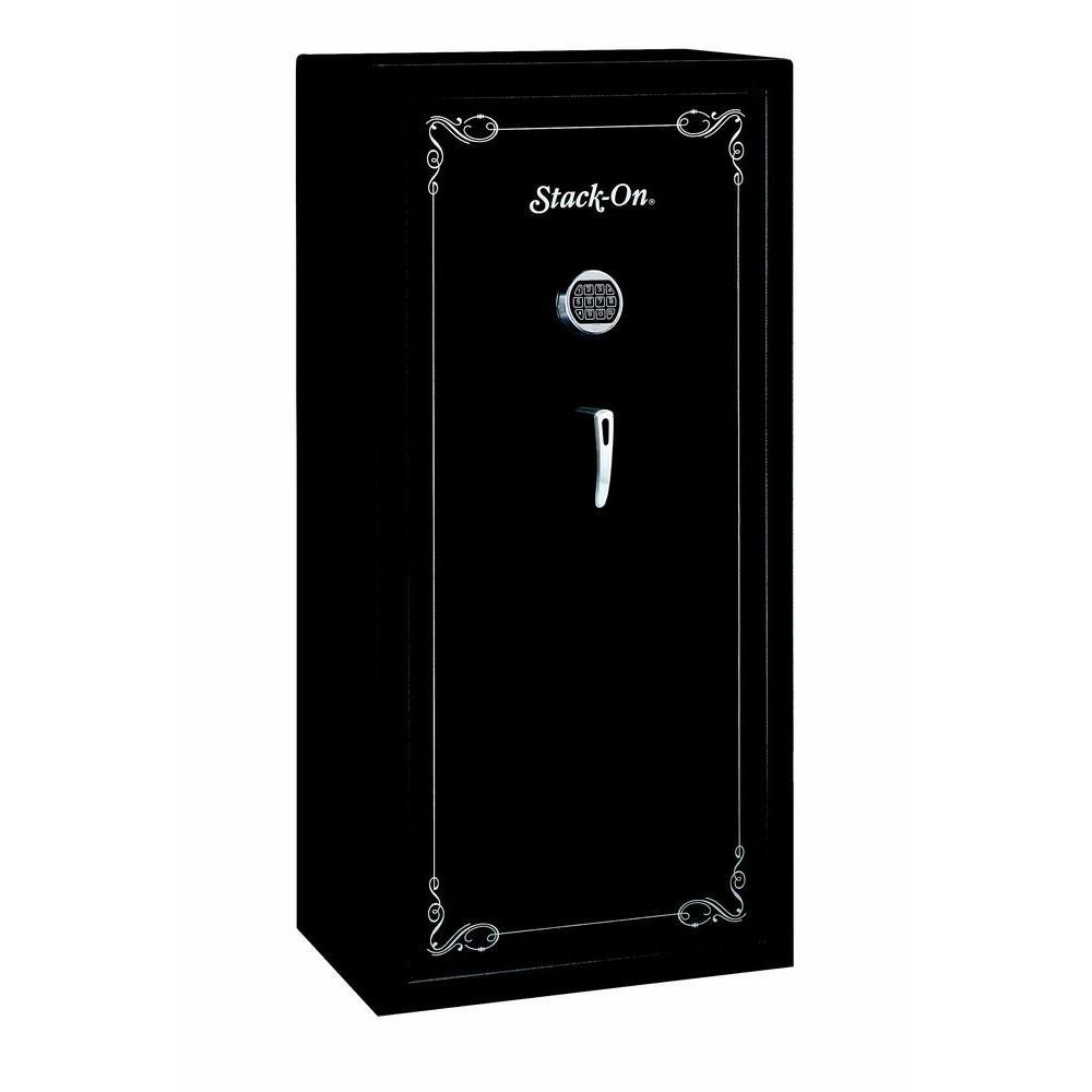 22-Gun Electronic Lock Safe in Matte Black - Super Arbor