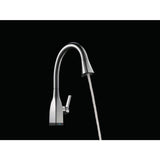 Delta Mateo Touch2O Arctic Stainless 1-Handle Deck-Mount Pull-Down Touch Kitchen Faucet