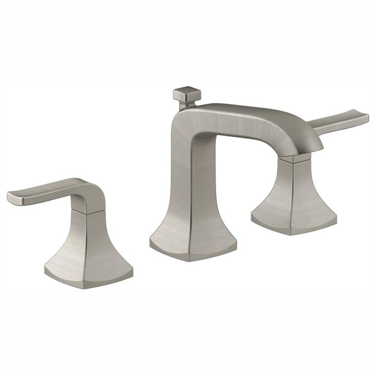 Rubicon 8 in. Widespread 2-Handle Bathroom Faucet in Vibrant Brushed Nickel