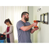 20-Volt MAX Lithium-Ion Cordless Drill and Project Kit with Battery 1.5Ah, Charger and Kit Bag - Super Arbor