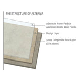 Armstrong Flooring Alterna 14-piece 16-in x 16-in Groutable Sistine White Glue (Adhesive) Vinyl Tile