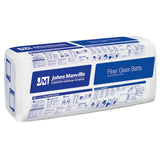 Johns Manville R-25 Unfaced Fiberglass Batt Insulation, 96-sq ft Coverage, 24-in W x 96-in L