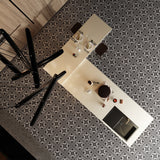 Lucida USA BaseCore Light Florentine 12-in x 12-in Waterproof Peel-and-Stick Luxury Vinyl Tile Flooring (36-sq ft/Carton)