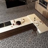 Lucida USA BaseCore Light Florentine 12-in x 12-in Waterproof Peel-and-Stick Luxury Vinyl Tile Flooring (36-sq ft/Carton)