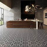 Lucida USA BaseCore Light Florentine 12-in x 12-in Waterproof Peel-and-Stick Luxury Vinyl Tile Flooring (36-sq ft/Carton)