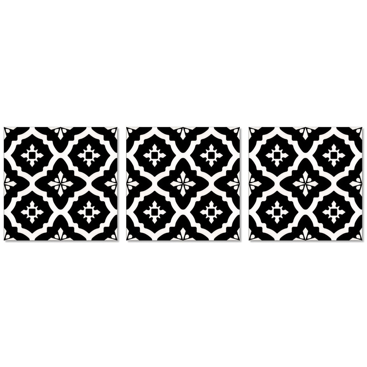 Lucida USA Dark Venetian Black Patterned Look 12-mil x 12-in W x 12-in L Waterproof Peel and Stick Vinyl Tile Flooring (36-sq ft/ Carton)