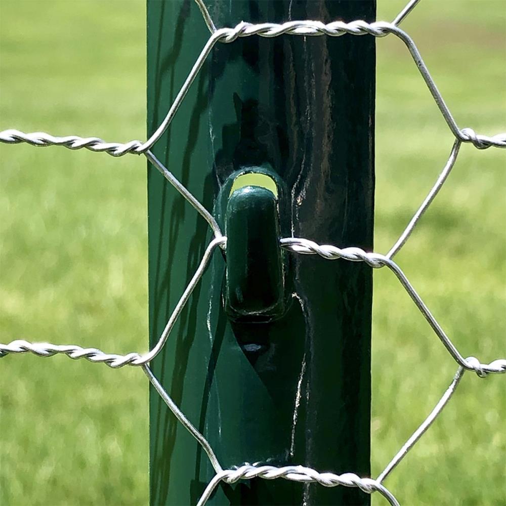GARDEN CRAFT Powder-coated Steel U-post For Garden Fence