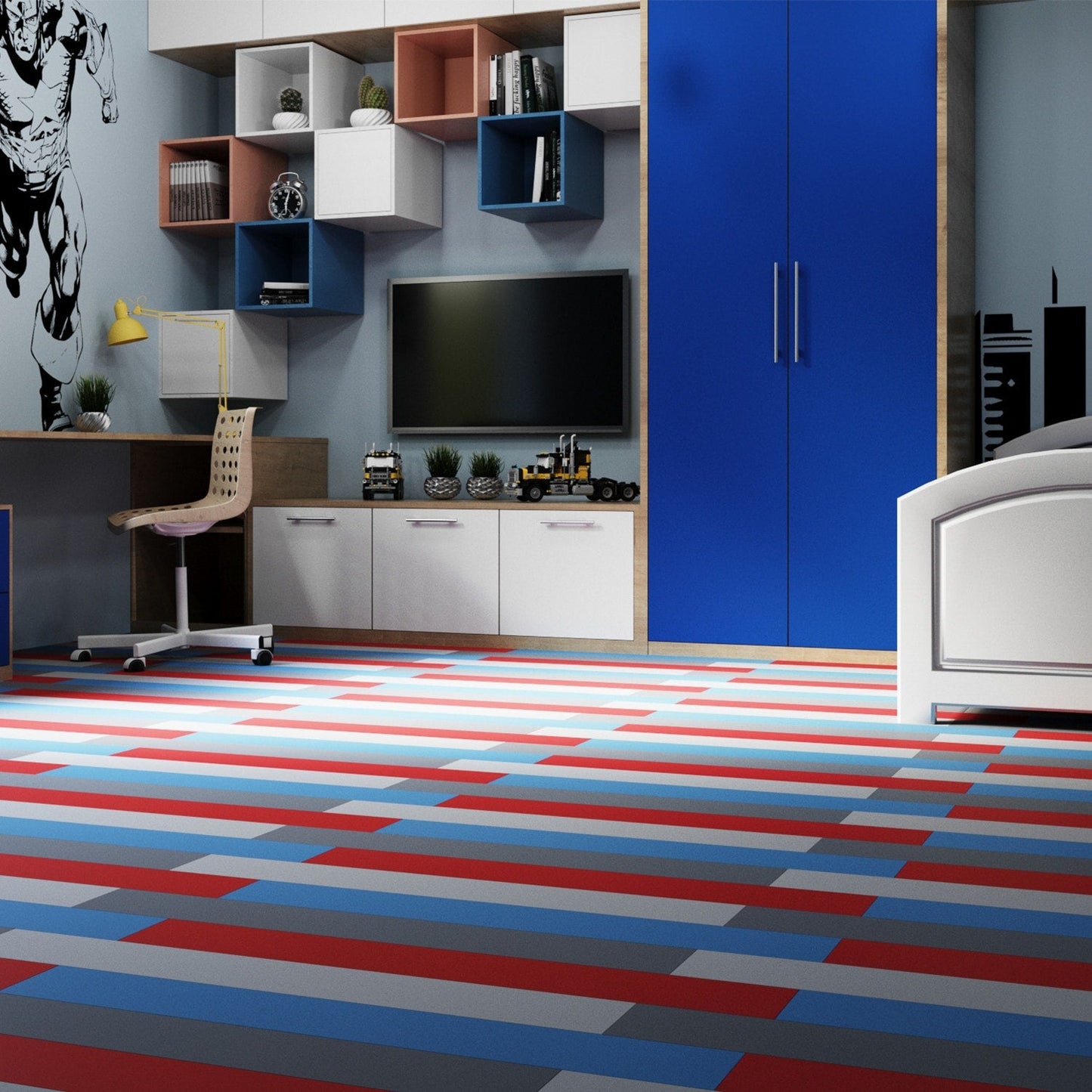 Lucida USA MonoCore Bilberry 5-4/5-in Wide x 7-mm Thick Waterproof Interlocking Luxury Vinyl Plank Flooring (13-sq ft)