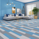 Lucida USA MonoCore Taffy Blue 22-mil x 5-4/5-in W x 36-in L Waterproof Interlocking Luxury Vinyl Plank Flooring (13-sq ft/ Carton)