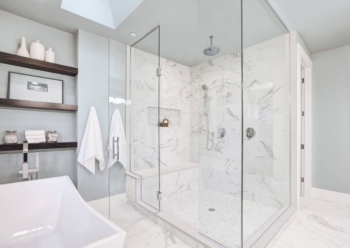 Satori White Cotton 6-in x 84-in Polished Porcelain Wall Tile
