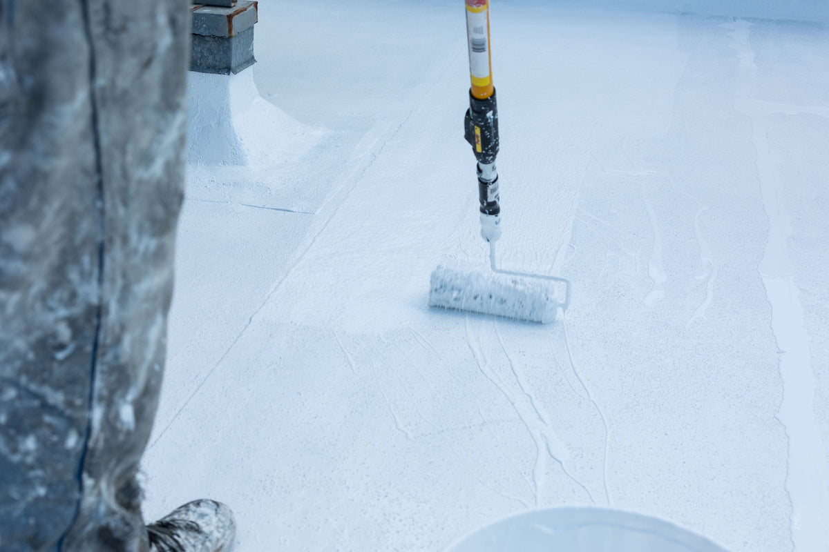 Kool Seal 4.75-Gallon White Elastomeric Reflective Roof Coating, 7-Year Limited Warranty