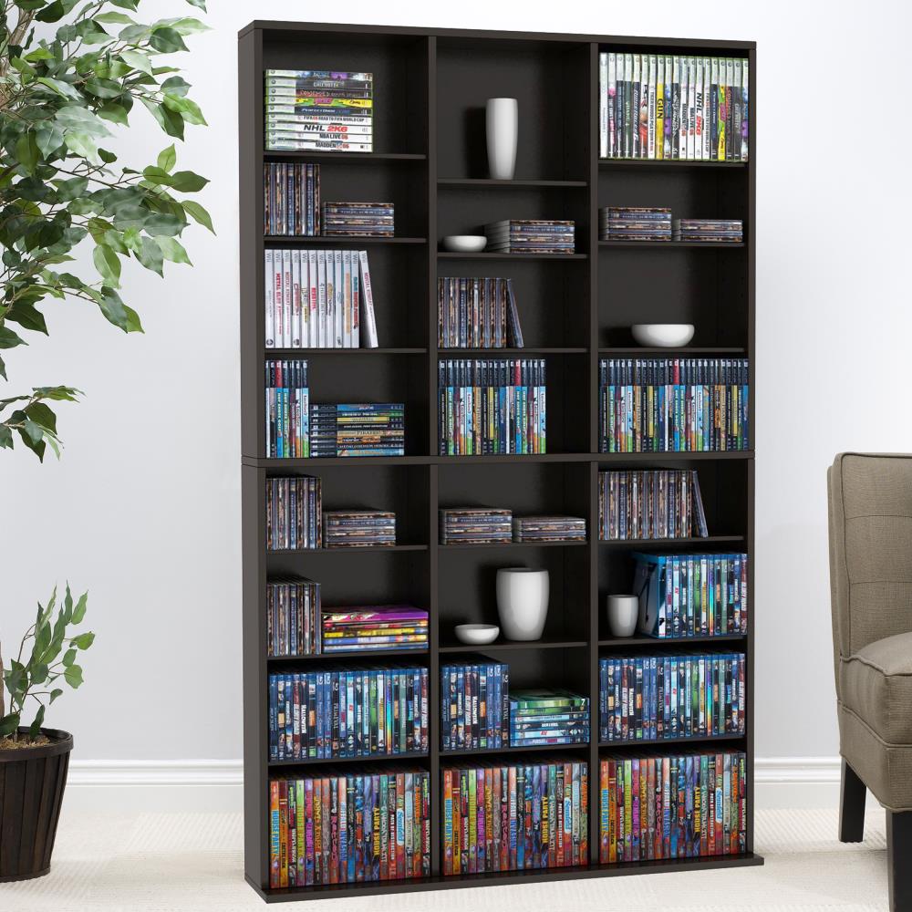 Atlantic Espresso Traditional Wood Media Cabinet