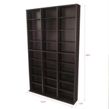 Atlantic Espresso Traditional Wood Media Cabinet