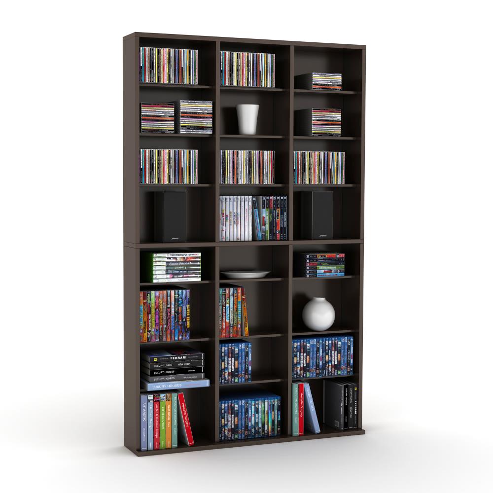 Atlantic Espresso Traditional Wood Media Cabinet