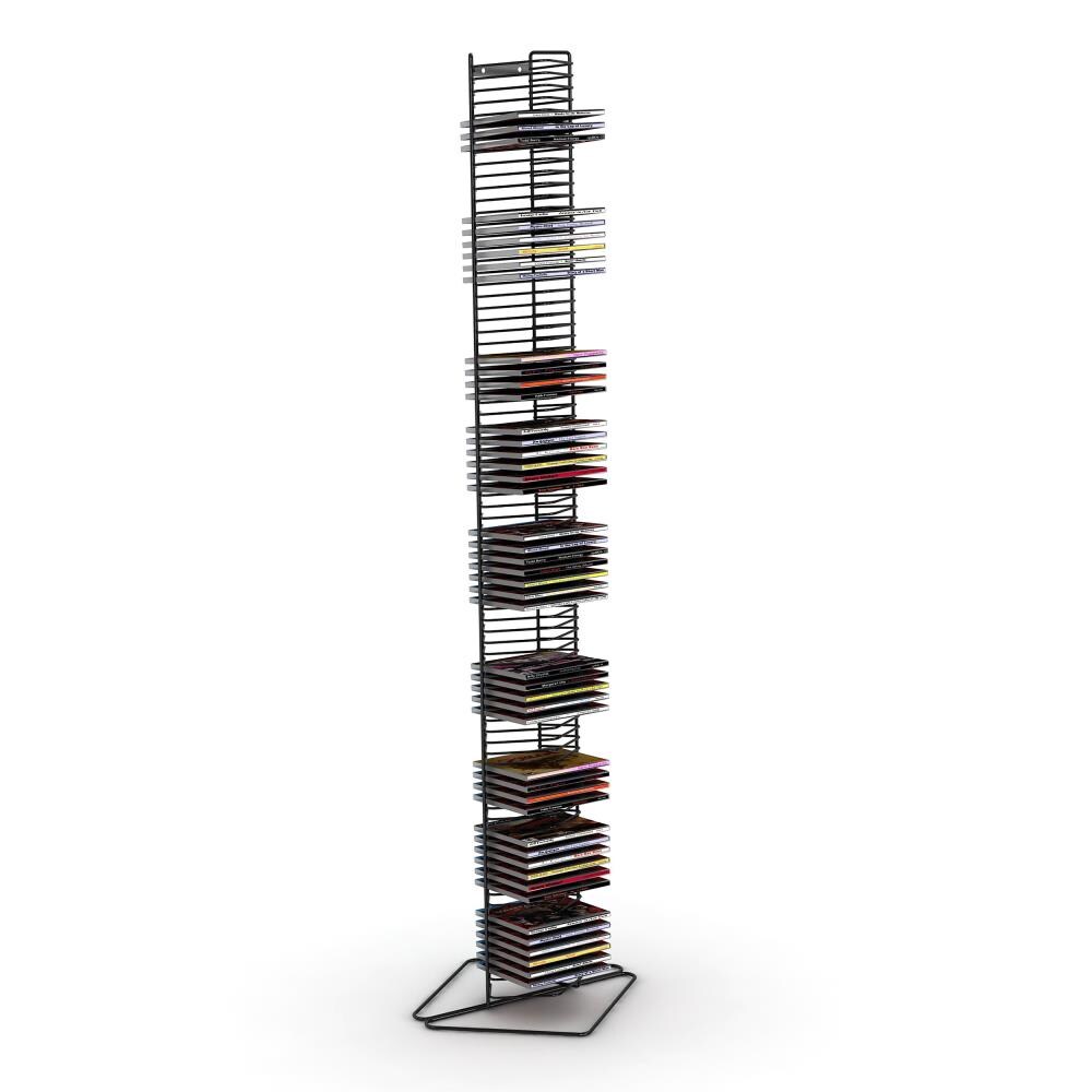 Atlantic Black Steel Traditional Metal Media Cabinet