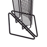 Atlantic Black Steel Traditional Metal Media Cabinet