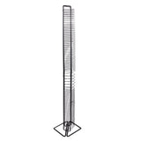 Atlantic Black Steel Traditional Metal Media Cabinet